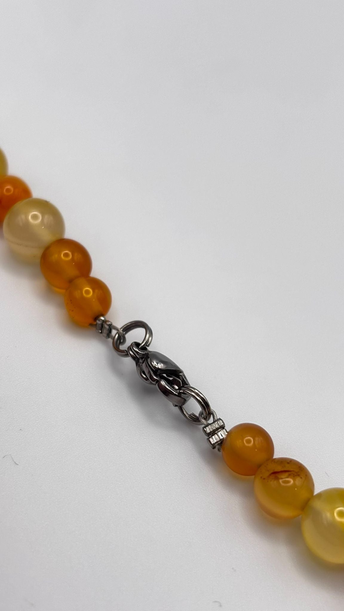 Collar de Ágata Amarilla – Energía y Confianza