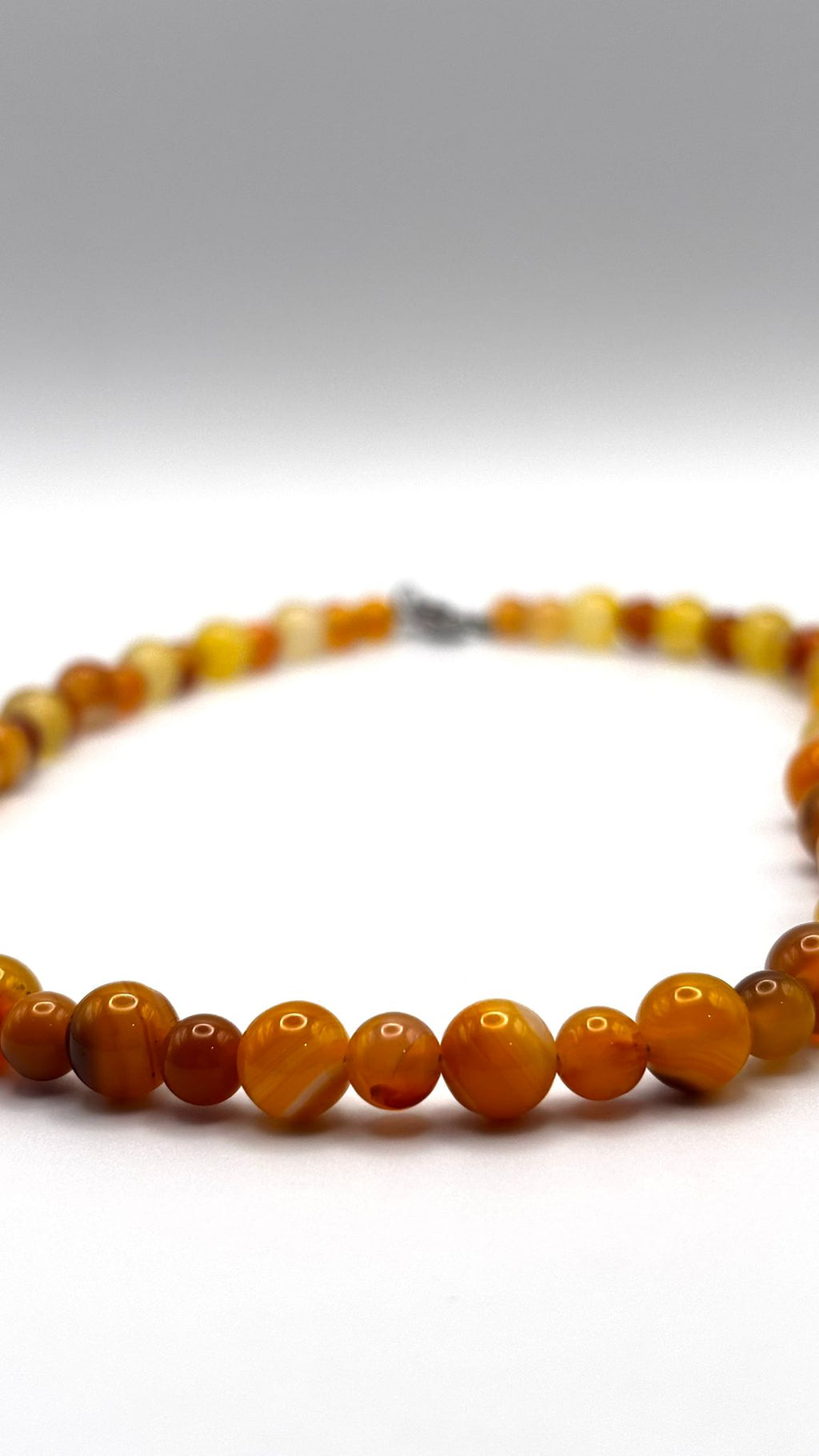 Collar de Ágata Amarilla – Energía y Confianza