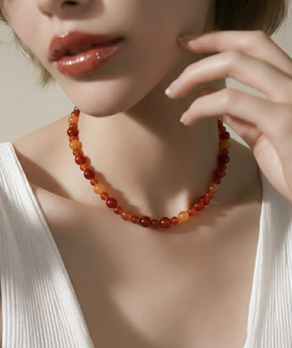 Collar Cornalina | Vitalidad y Pasión