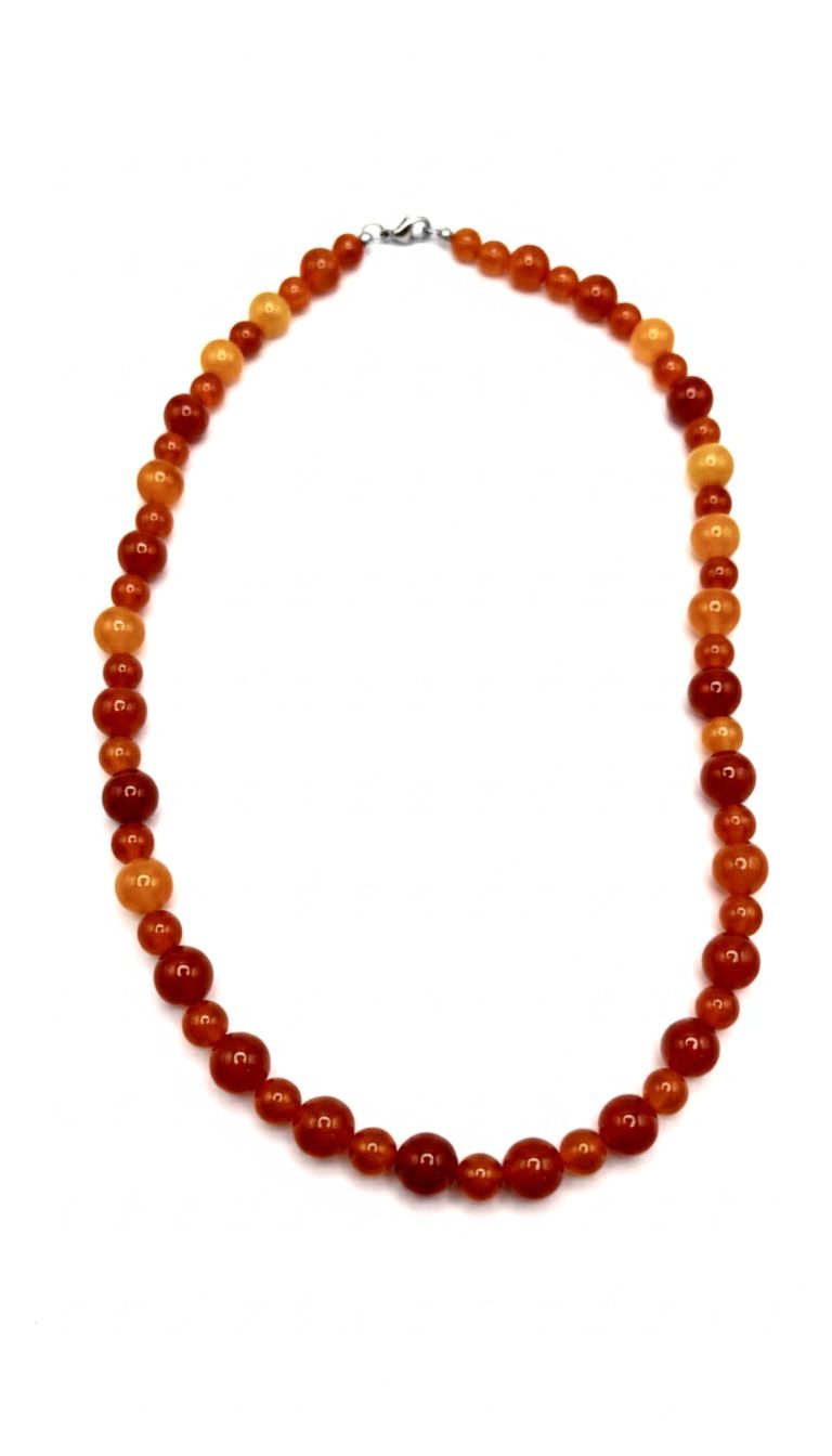 Collar de Cornalina – Vitalidad y Pasión