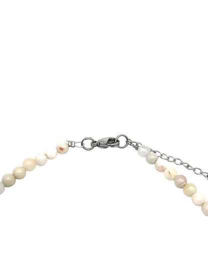 Collar Gargantilla Amazonita con Trisquel | Equilibrio y Calma