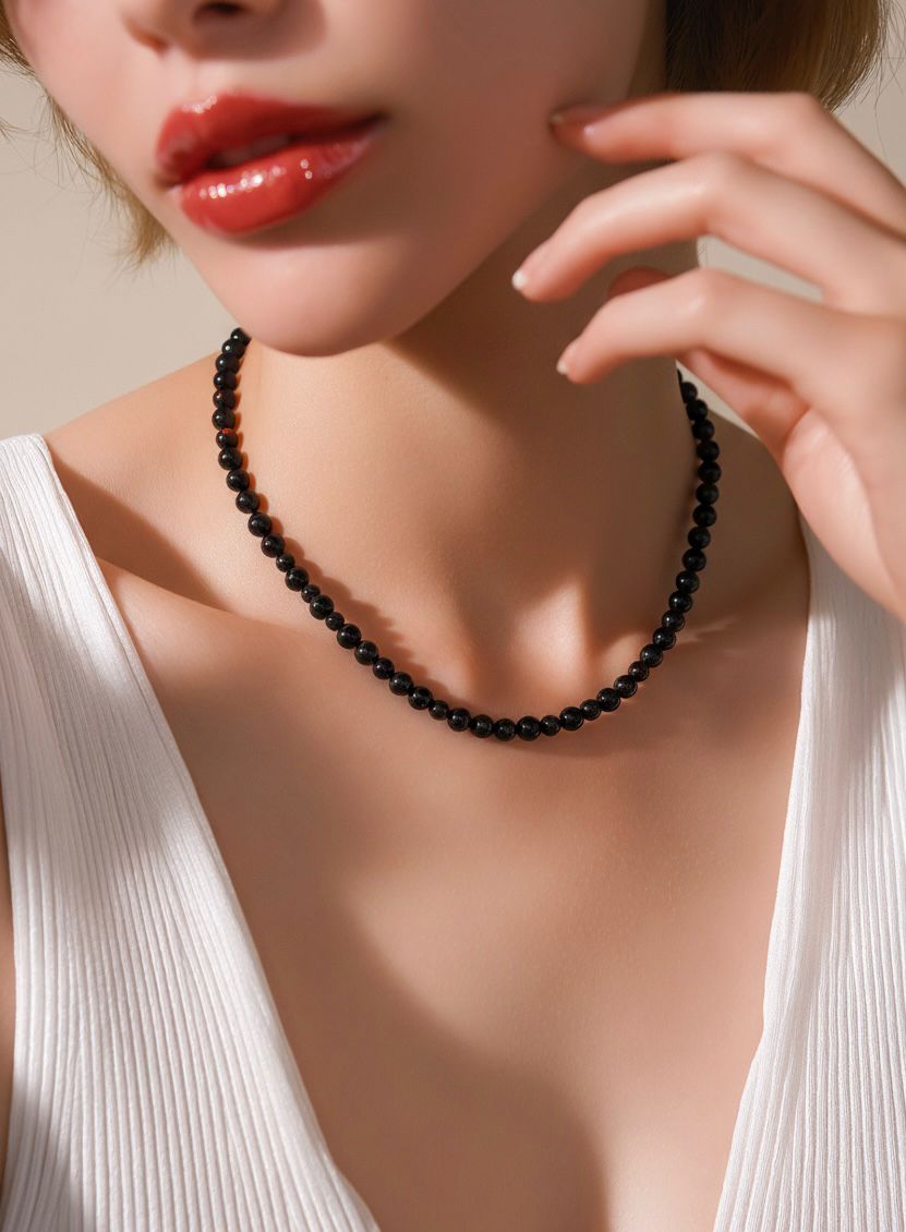 Collar de Ónix – Protección y Fuerza Interior