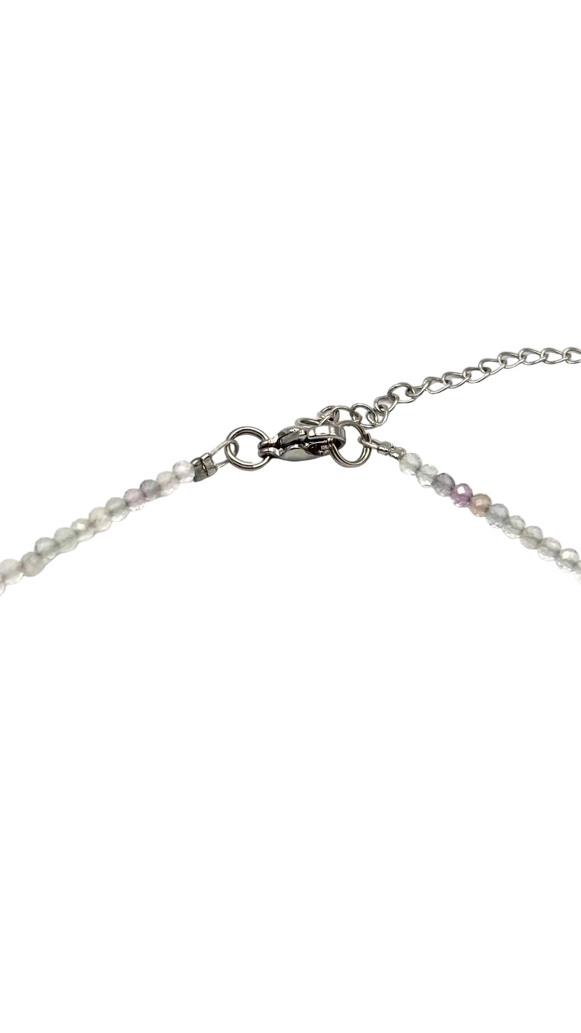 Collar Gargantilla Fluorita Facetada | Claridad y Equilibrio