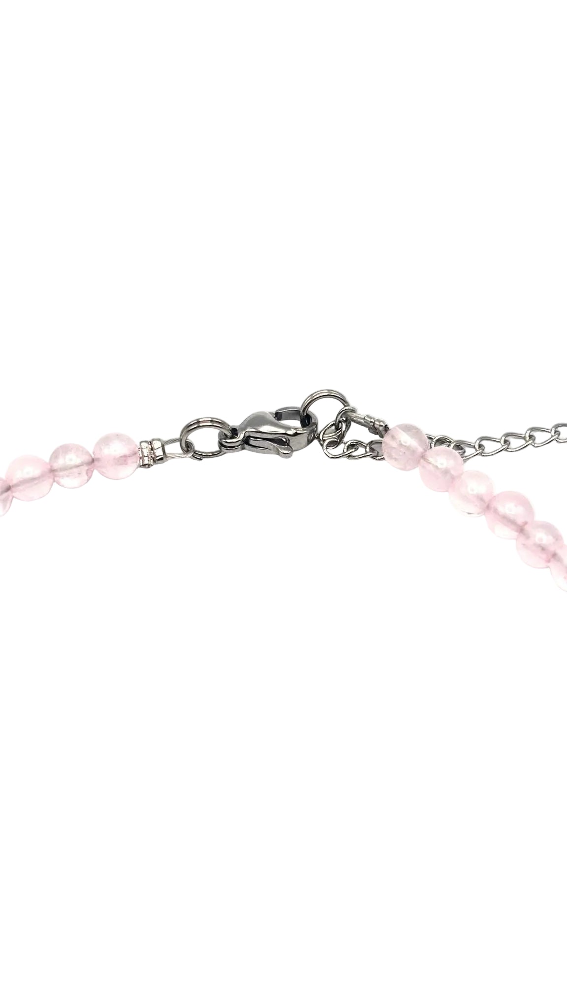 Collar Gargantilla Cuarzo Rosa con Trisquel | Amor y Armonía
