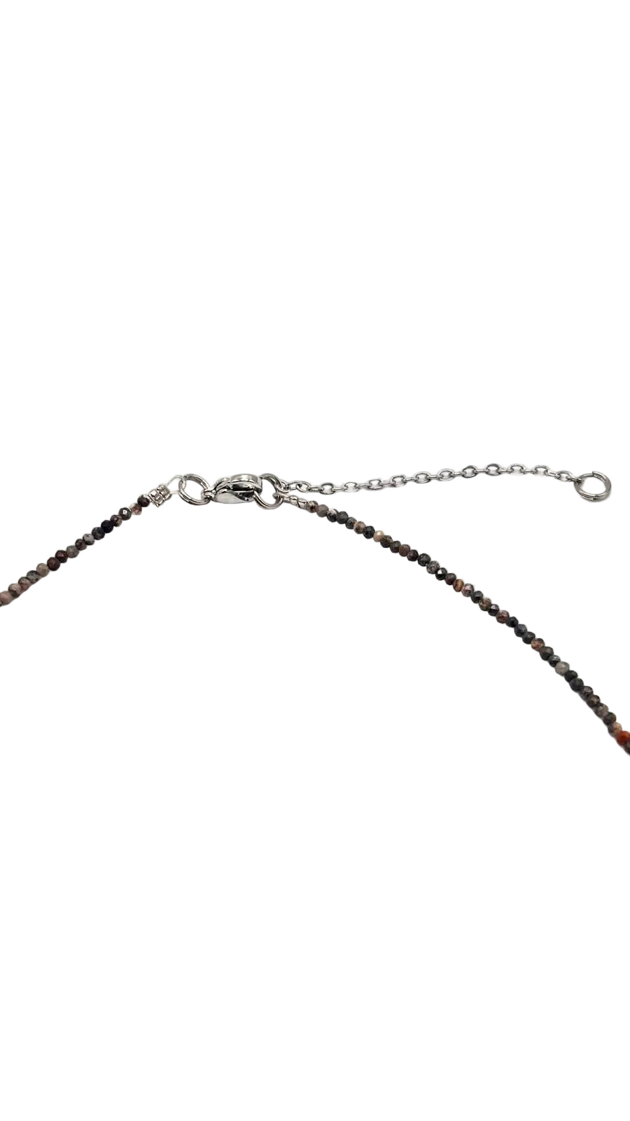 Collar Gargantilla Rodonita con Luna | Amor y Equilibrio