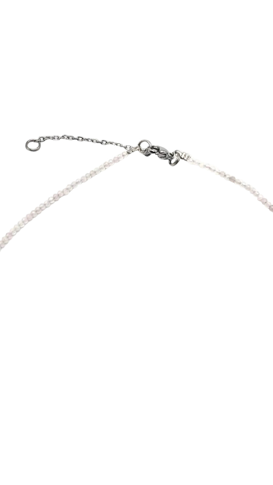 Collar Gargantilla Cuarzo Rosa con Luna | Amor y Dulzura