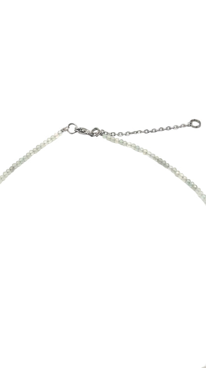 Collar Gargantilla Aventurina con Luna | Suerte y Armonía