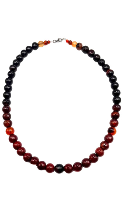 Collar Ágata Fuego | Energía y Fuerza Interior