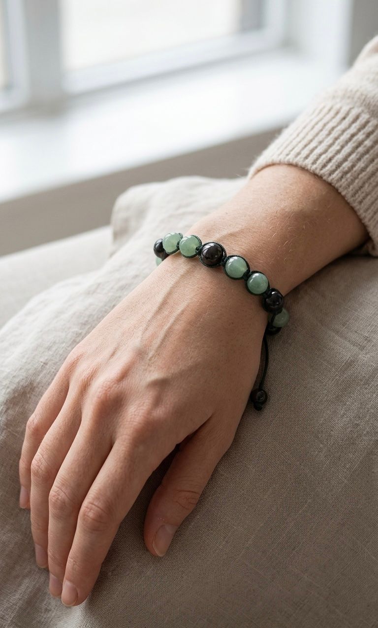 Pulsera de Aventurina y Obsidiana I Protección y Bienestar