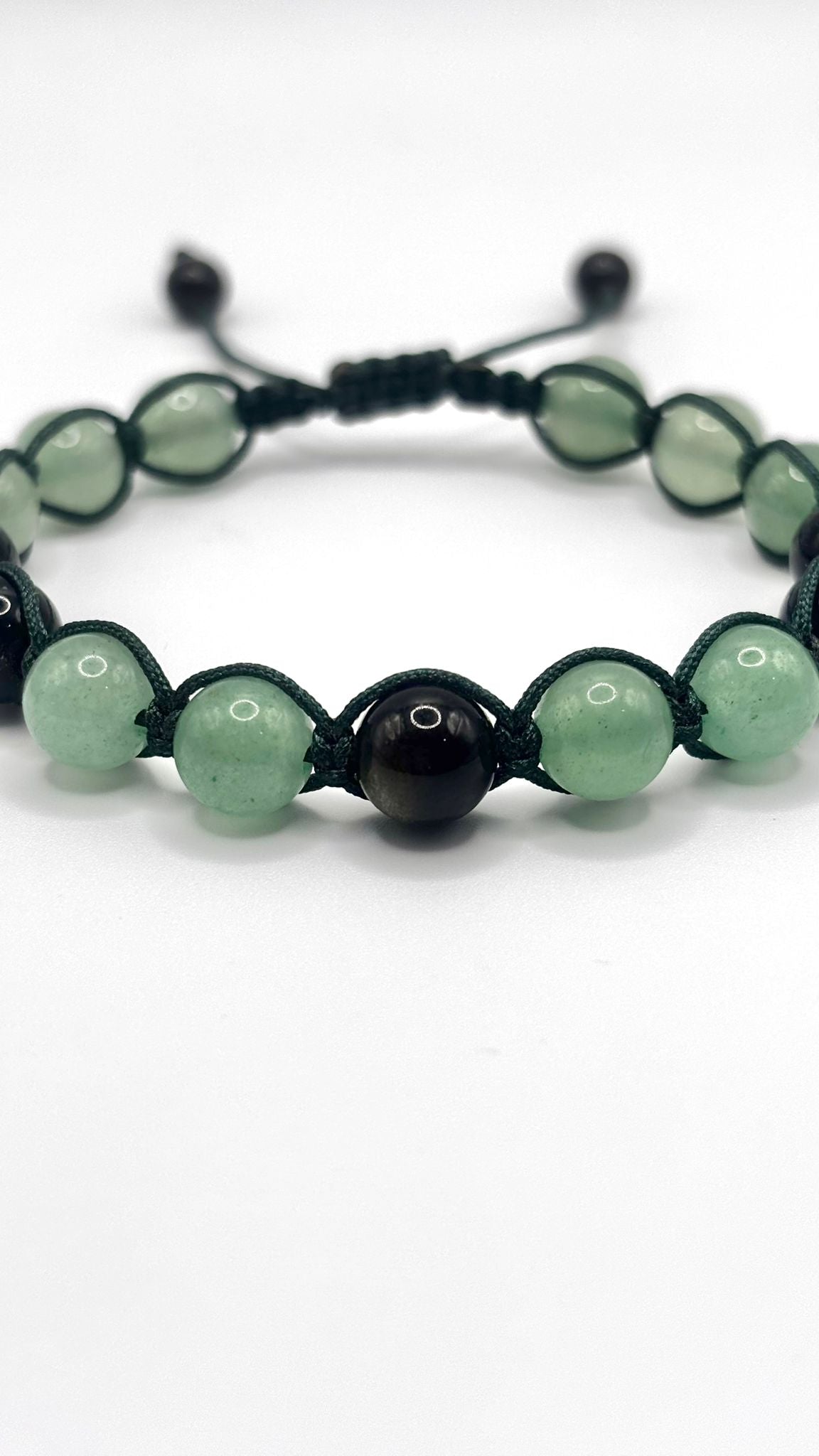 Pulsera de Aventurina y Obsidiana I Protección y Bienestar