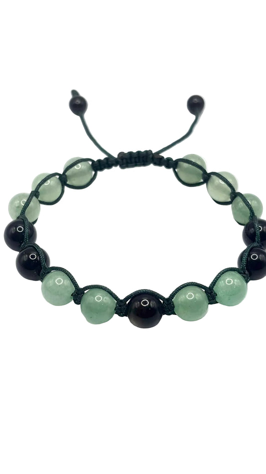 Pulsera Aventurina y Obsidiana | Calma y Protección