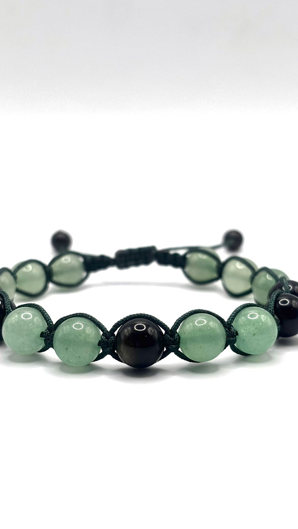 Pulsera de Aventurina y Obsidiana I Protección y Bienestar