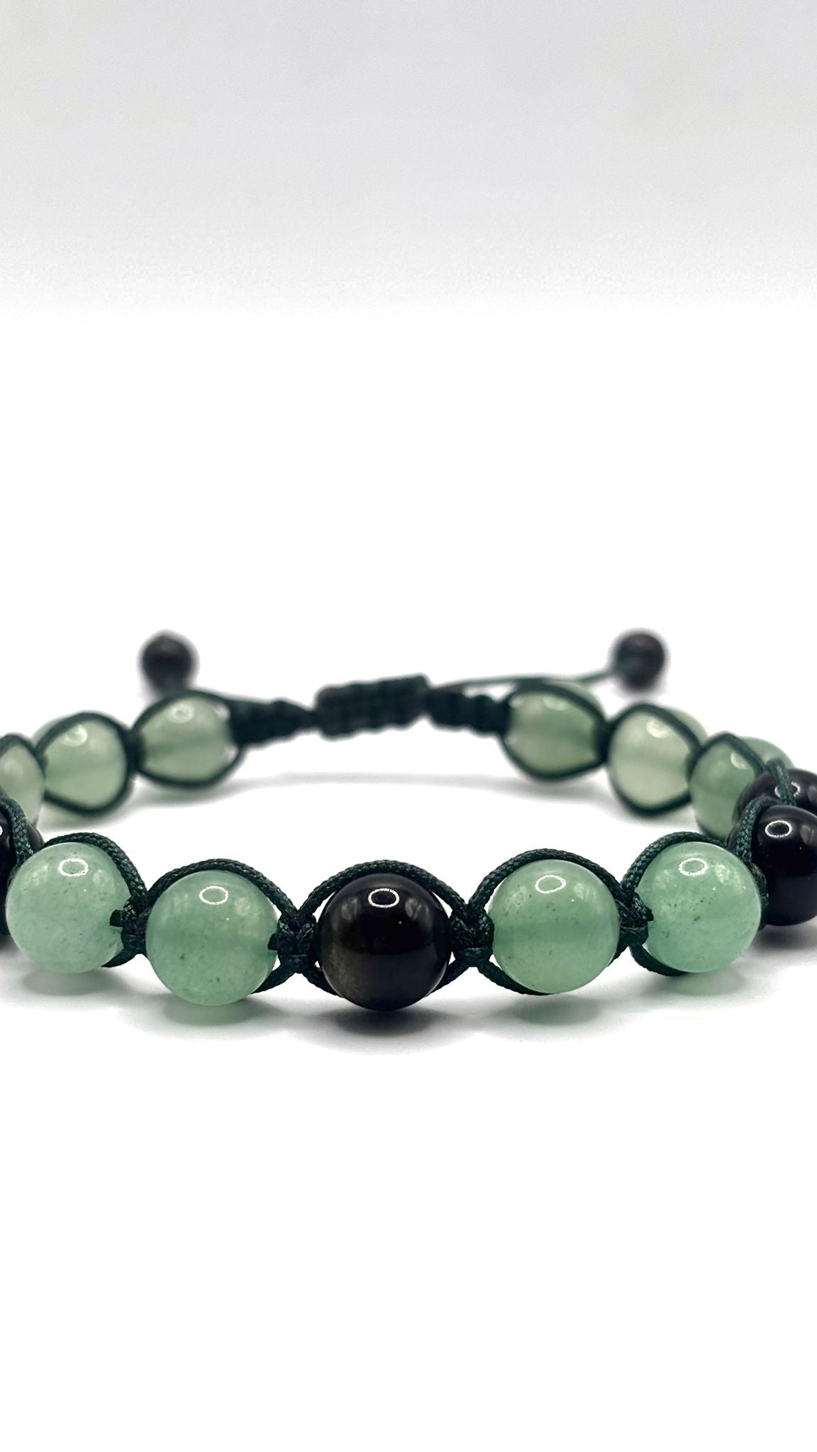 Pulsera de Aventurina y Obsidiana I Protección y Bienestar