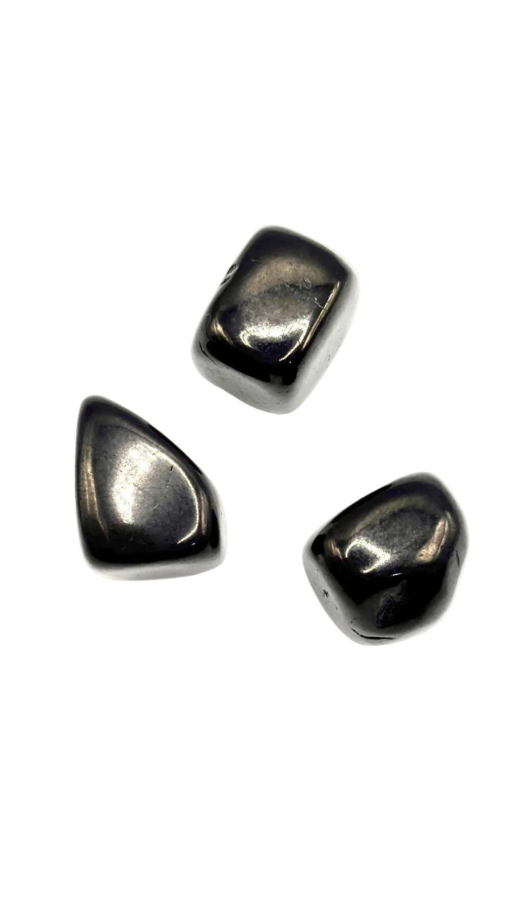 Piedra Rodada de Azabache – Protección y Limpieza Energética (3 piezas)