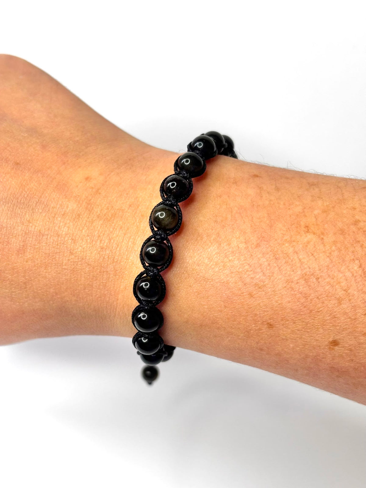 Pulsera Obsidiana Negra | Protección y Fuerza