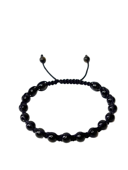 Pulsera Obsidiana Negra | Protección y Fuerza