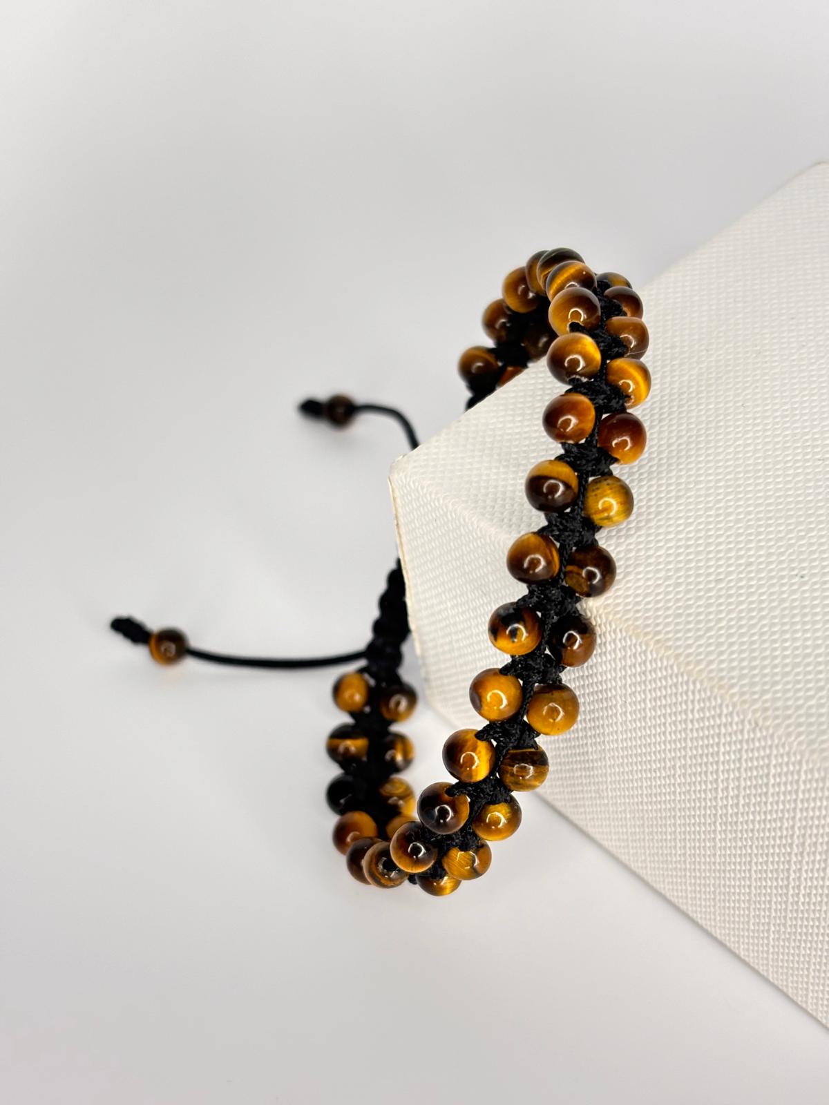 Brazalete Ojo de Tigre | Protección y Fuerza Interior