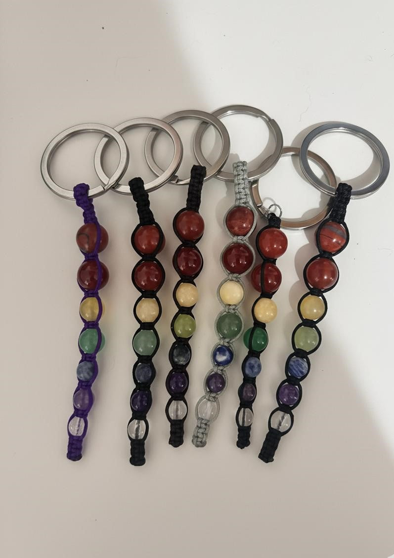 Llavero 7 Chakras – Equilibrio y Armonía Energética | Protección y Bienestar