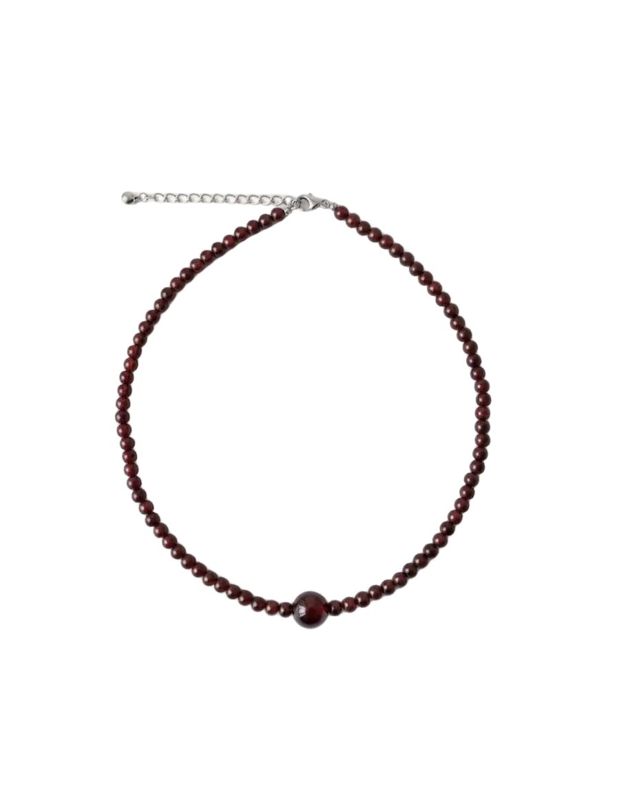 Collar Gargantilla Granate | Energía y Vitalidad