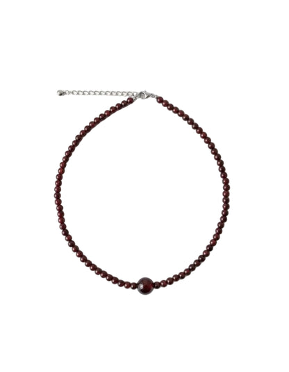 Collar Gargantilla Granate | Energía y Vitalidad