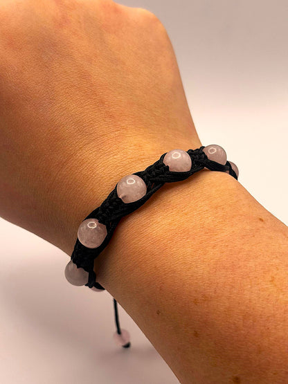 Pulsera Cuarzo Rosa | Amor y Armonía