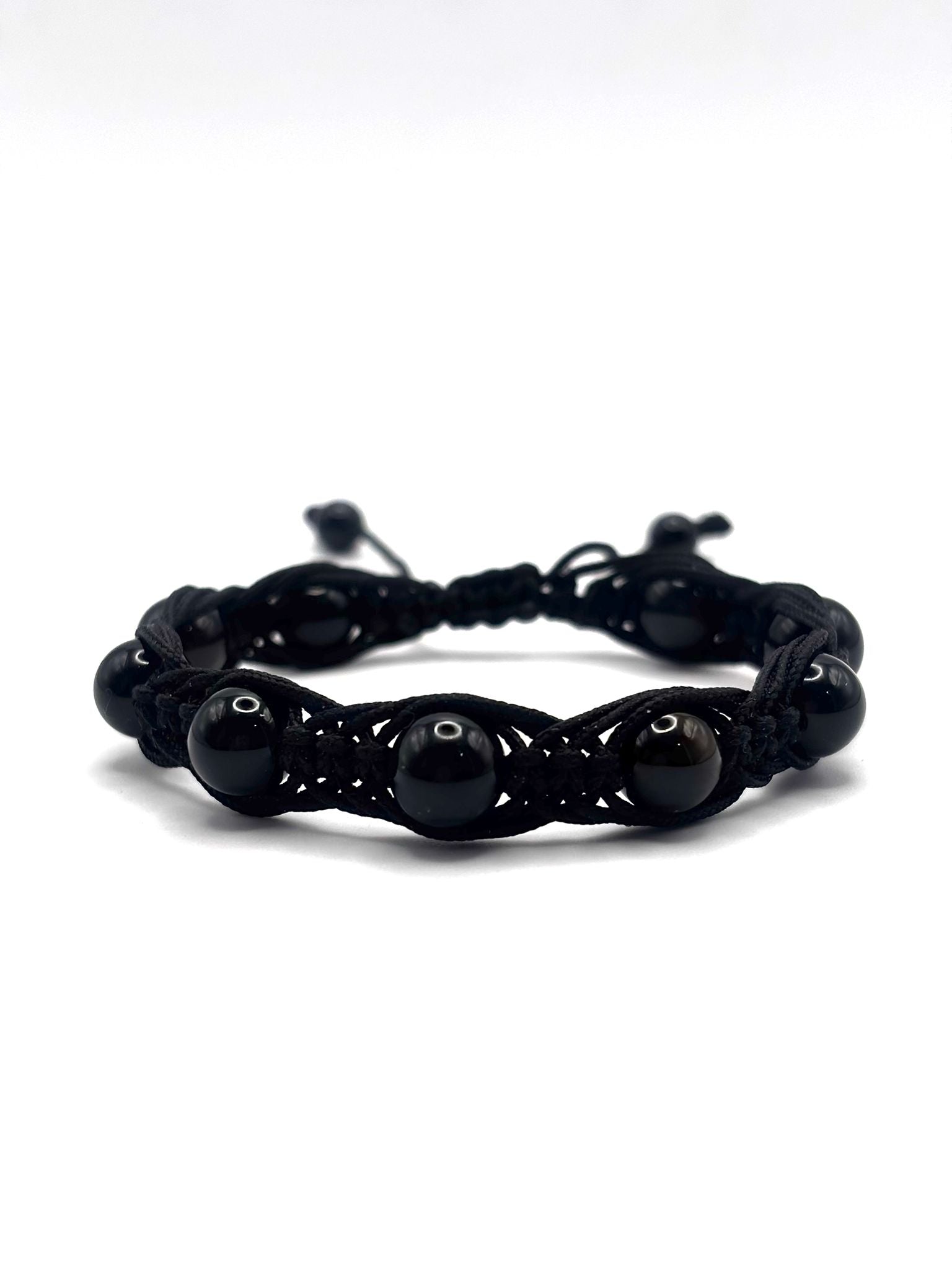 Pulsera de Ónix 8 mm – Protección, Fuerza y Equilibrio Interior