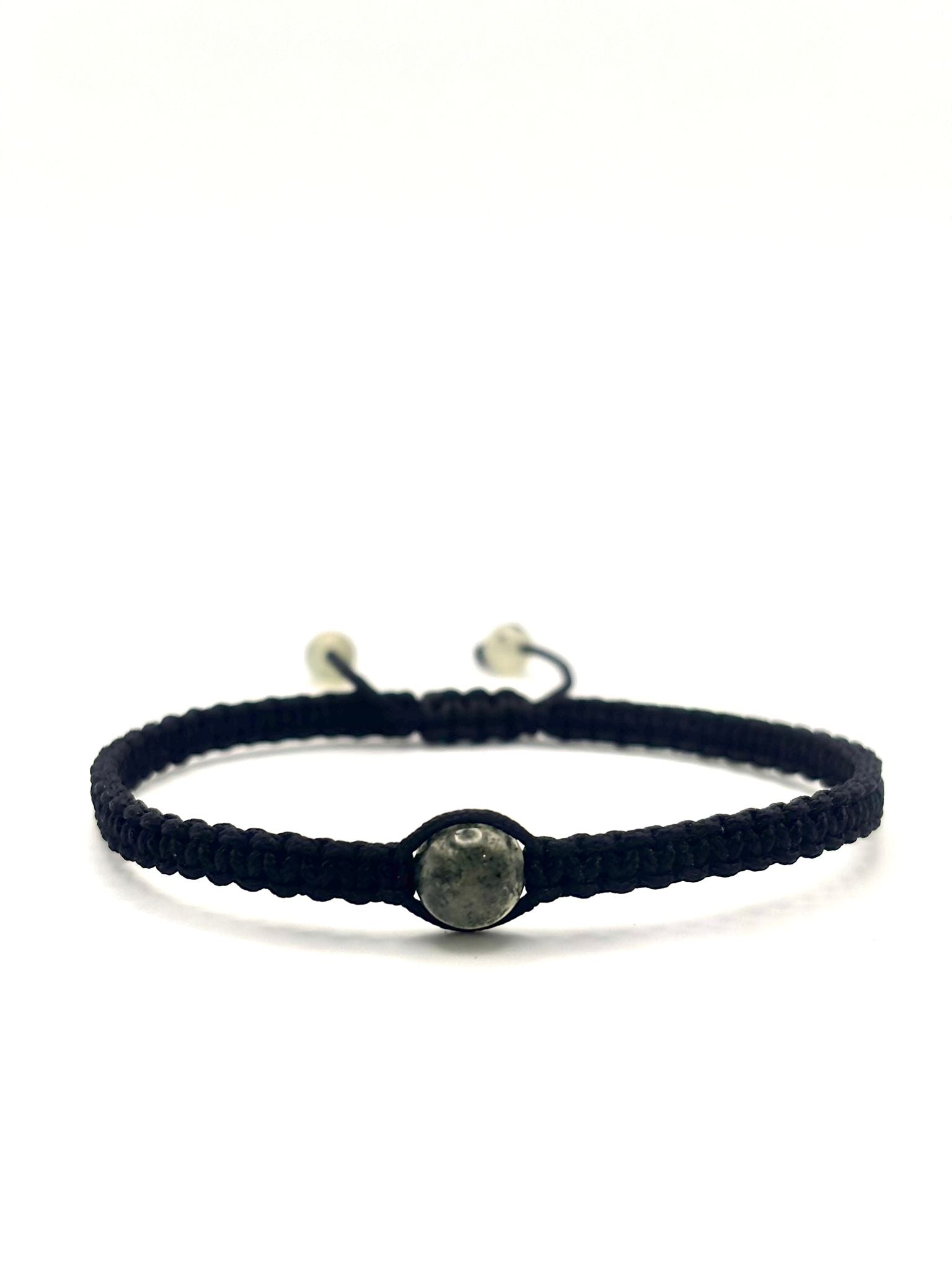 Pulsera Minimalista de una  Piedra Natural 8 mm – Estilo y Energía