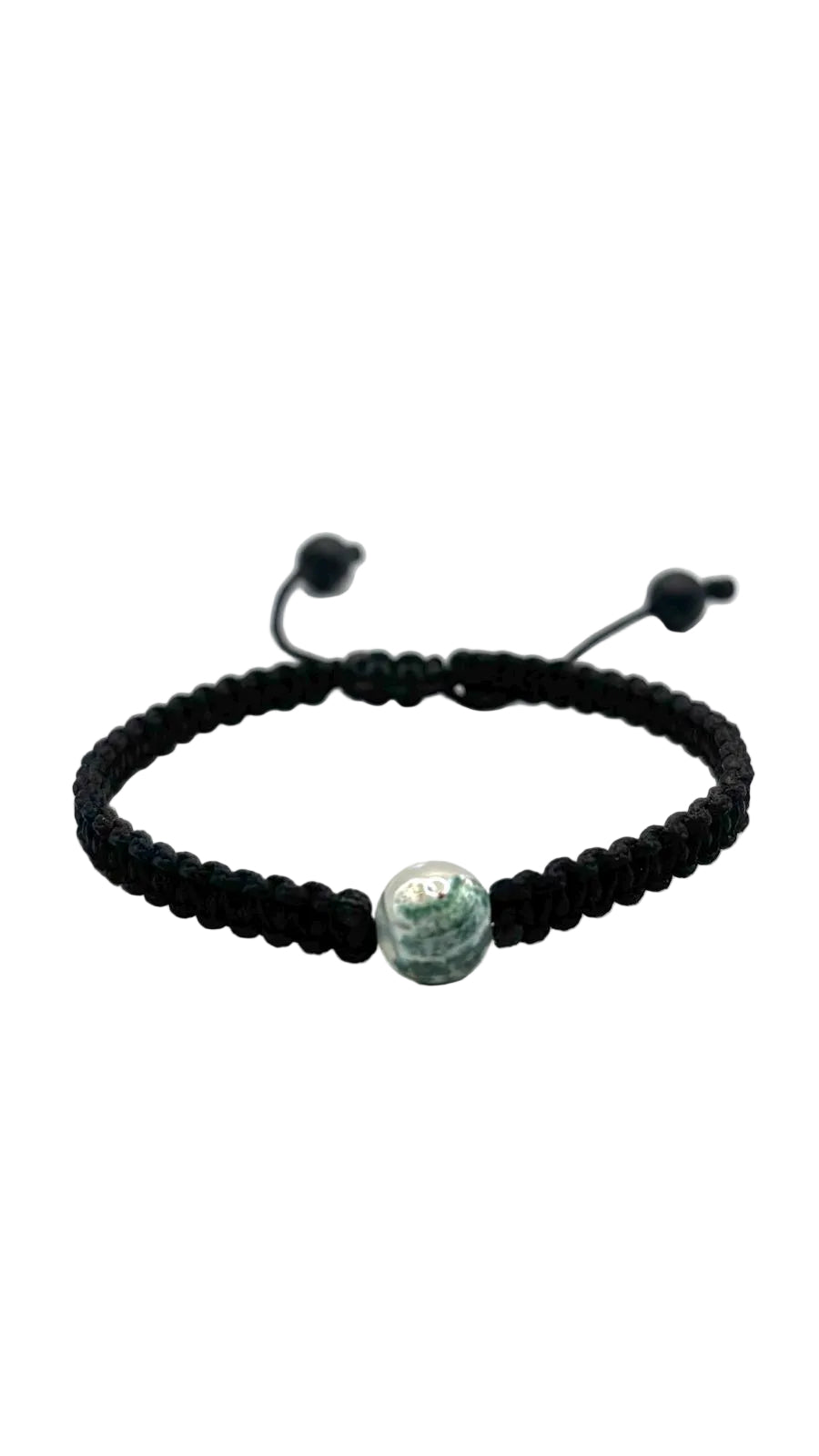 Pulsera Minimalista de una  Piedra Natural 8 mm – Estilo y Energía