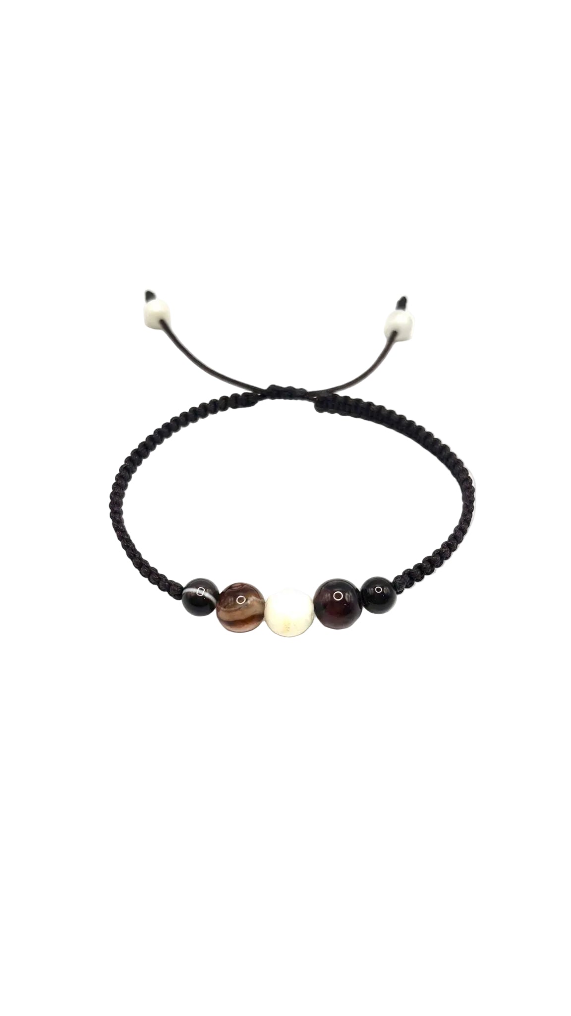 Pulsera de Ágata Marrón – Equilibrio, Calma y Enraizamiento