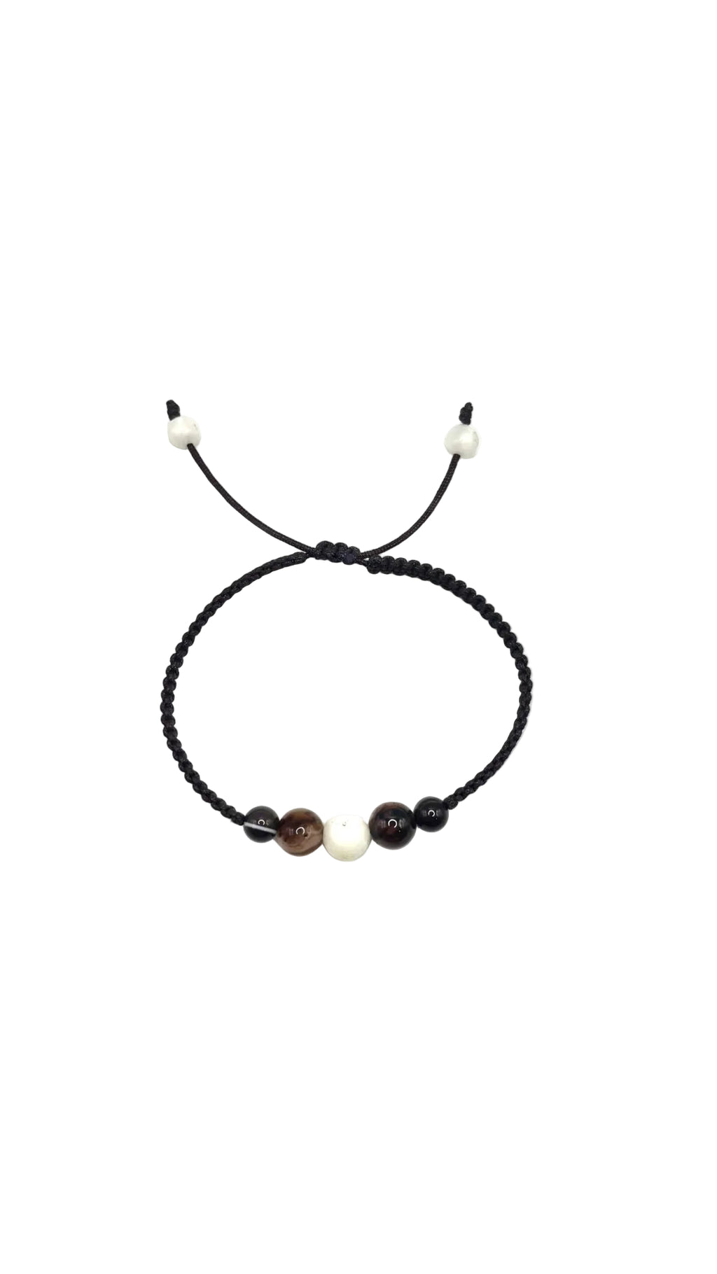 Pulsera de Ágata Marrón – Equilibrio, Calma y Enraizamiento