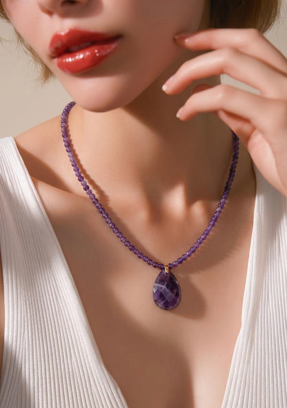 Collar Amatista | Calma y Protección Energética