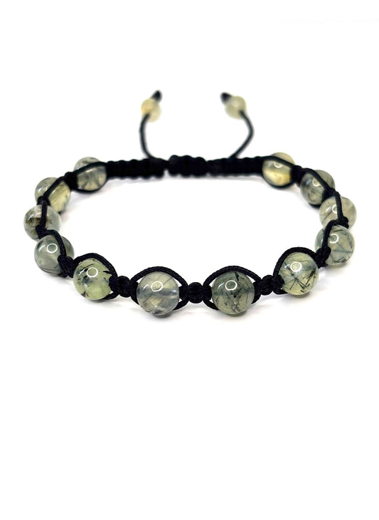 Pulsera Prehnita | Protección y Fortuna