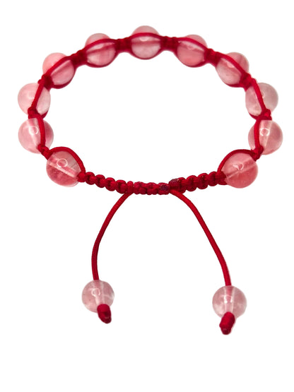 Pulsera Cuarzo Cereza | Vitalidad y Amor Propio