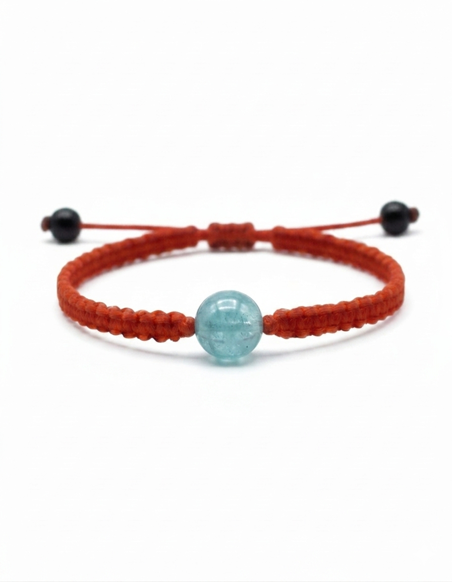 Pulsera Minimalista de una  Piedra Natural 8 mm – Estilo y Energía