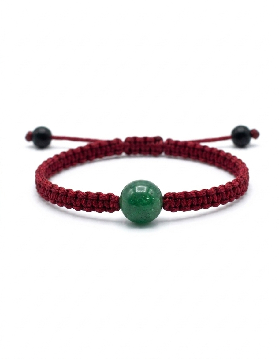 Pulsera Minimalista de una  Piedra Natural 8 mm – Estilo y Energía