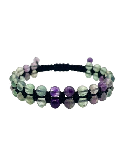 Brazalete Fluorita | Claridad Mental y Equilibrio