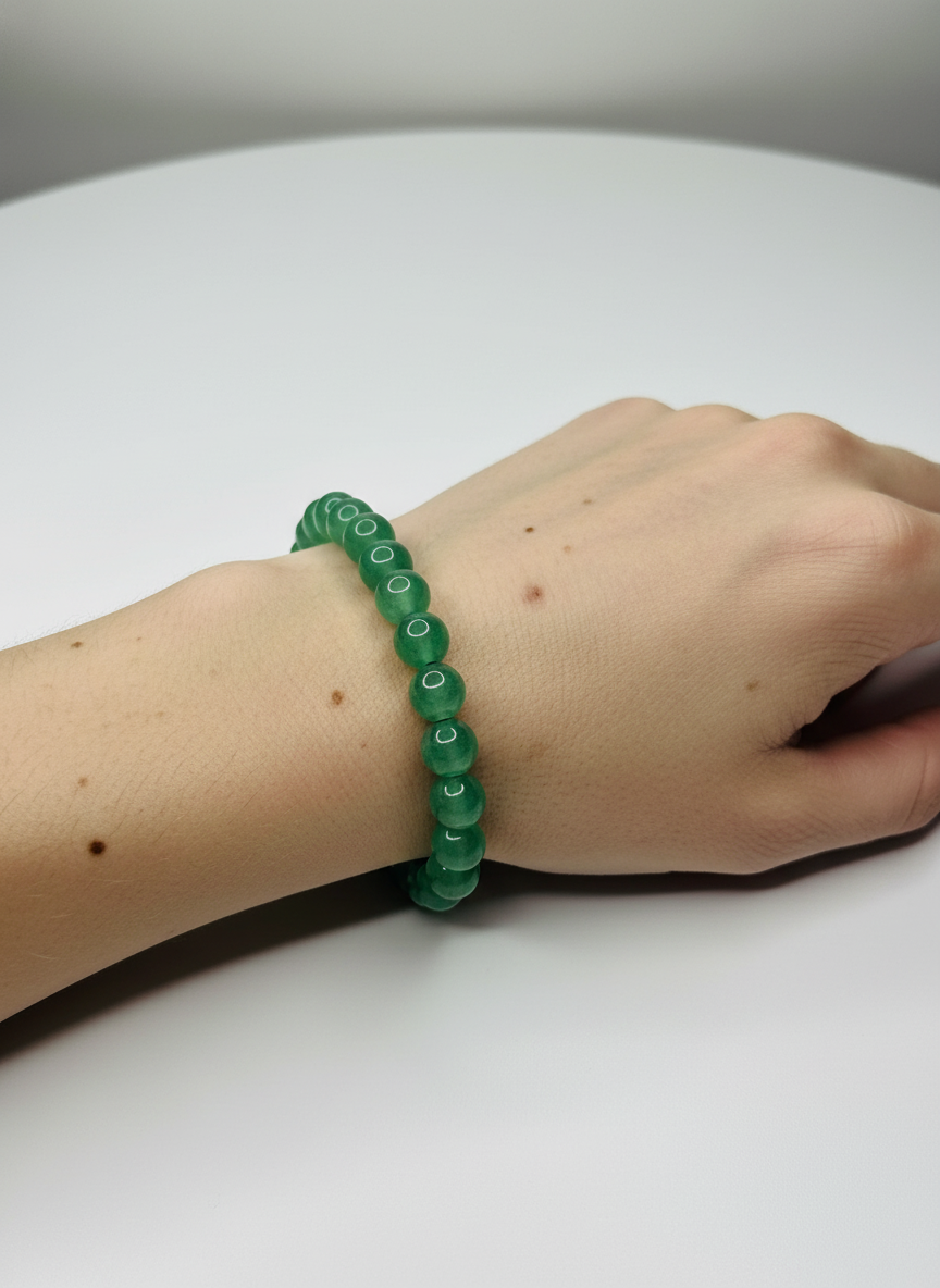 Pulsera de Aventurina – Prosperidad, Equilibrio y Confianza