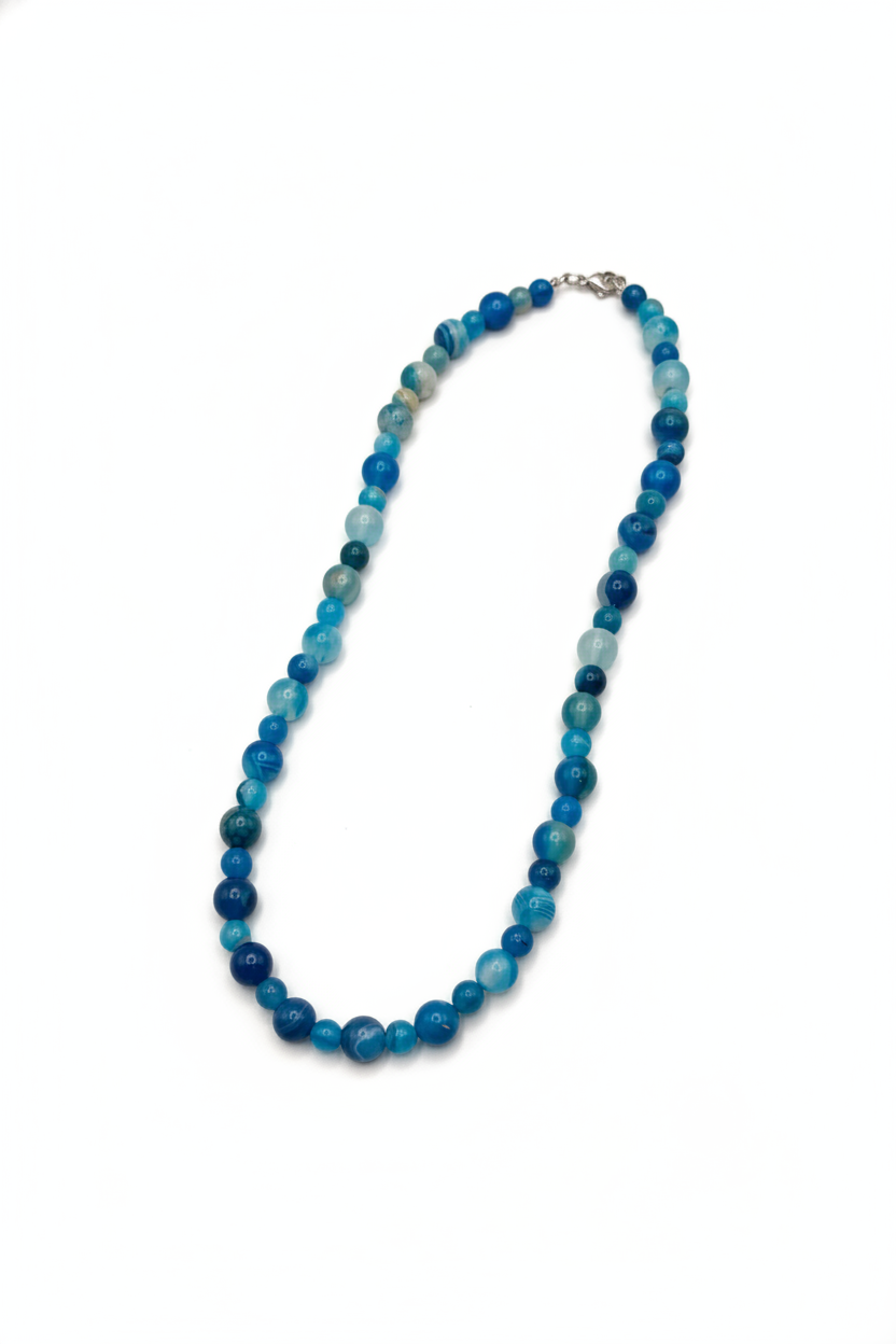 Collar de Ágata – Tranquilidad, Prosperidad y Amor