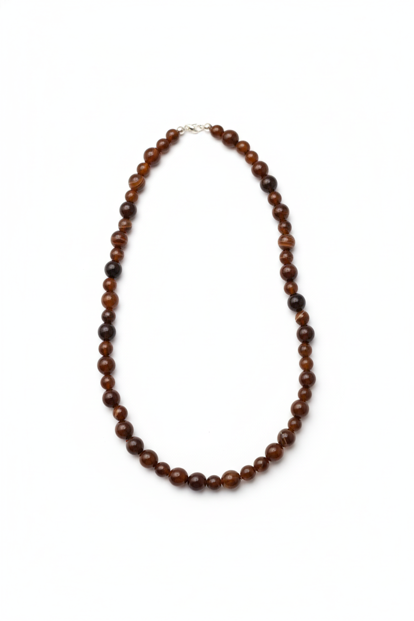 Collar de Ágata – Tranquilidad, Prosperidad y Amor
