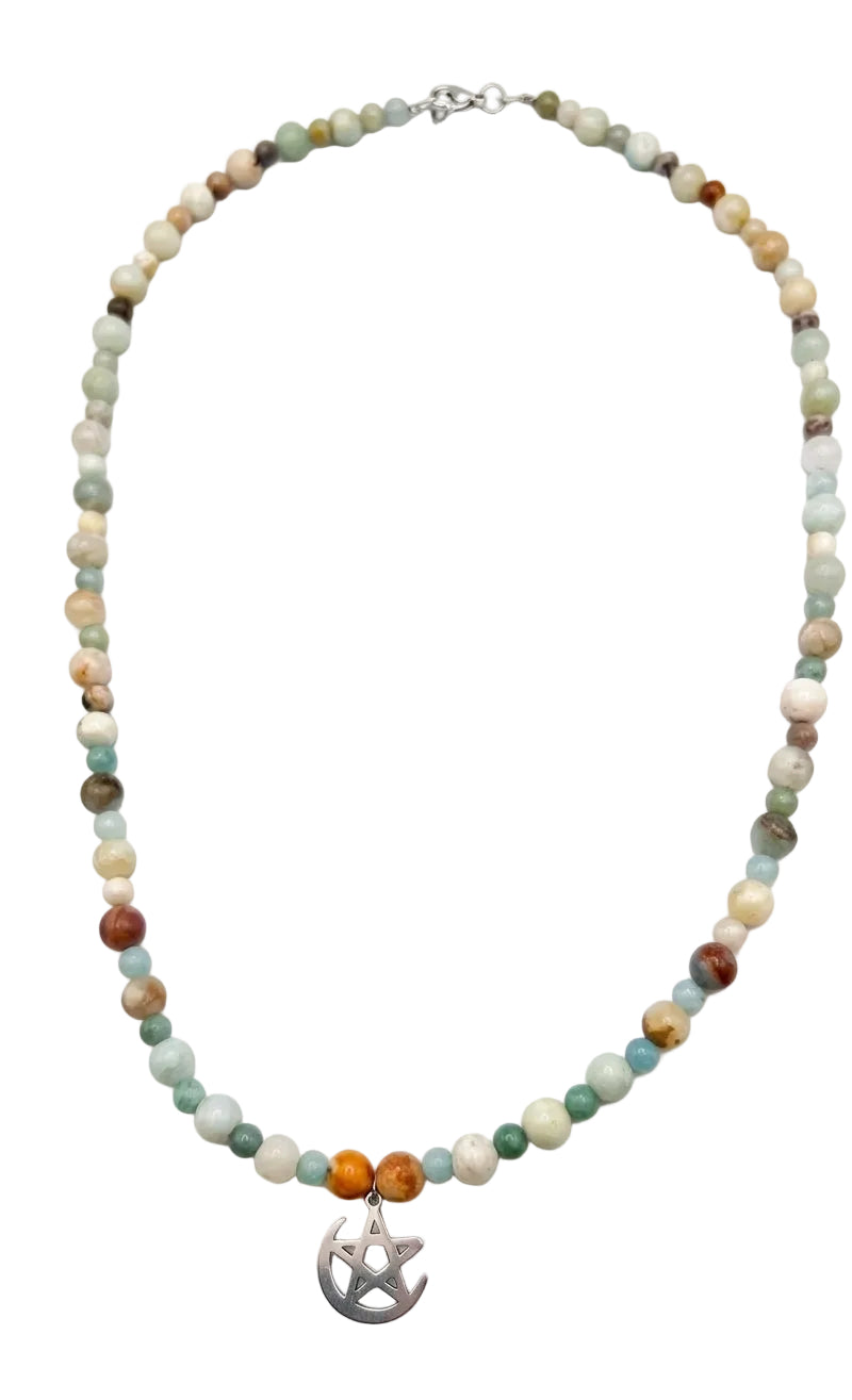 Collar Amazonita | Equilibrio y Protección