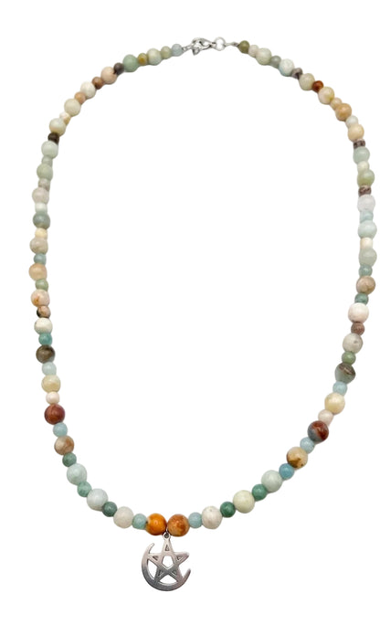 Collar Amazonita | Equilibrio y Protección
