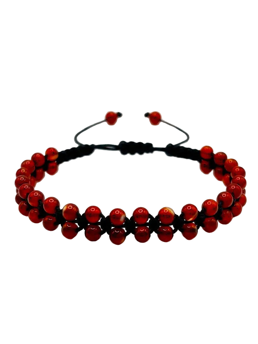 Brazalete Cornalina | Vitalidad y Motivación