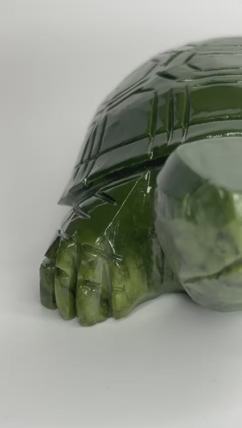 Tortuga de Jade | Amuleto de Longevidad y Prosperidad