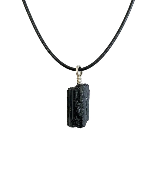 Colgante Turmalina Negra | Protección Energética